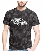 Men's Baltimore Ravens Team Logo Black Camo Men's T Shirt,baseball caps,new era cap wholesale,wholesale hats